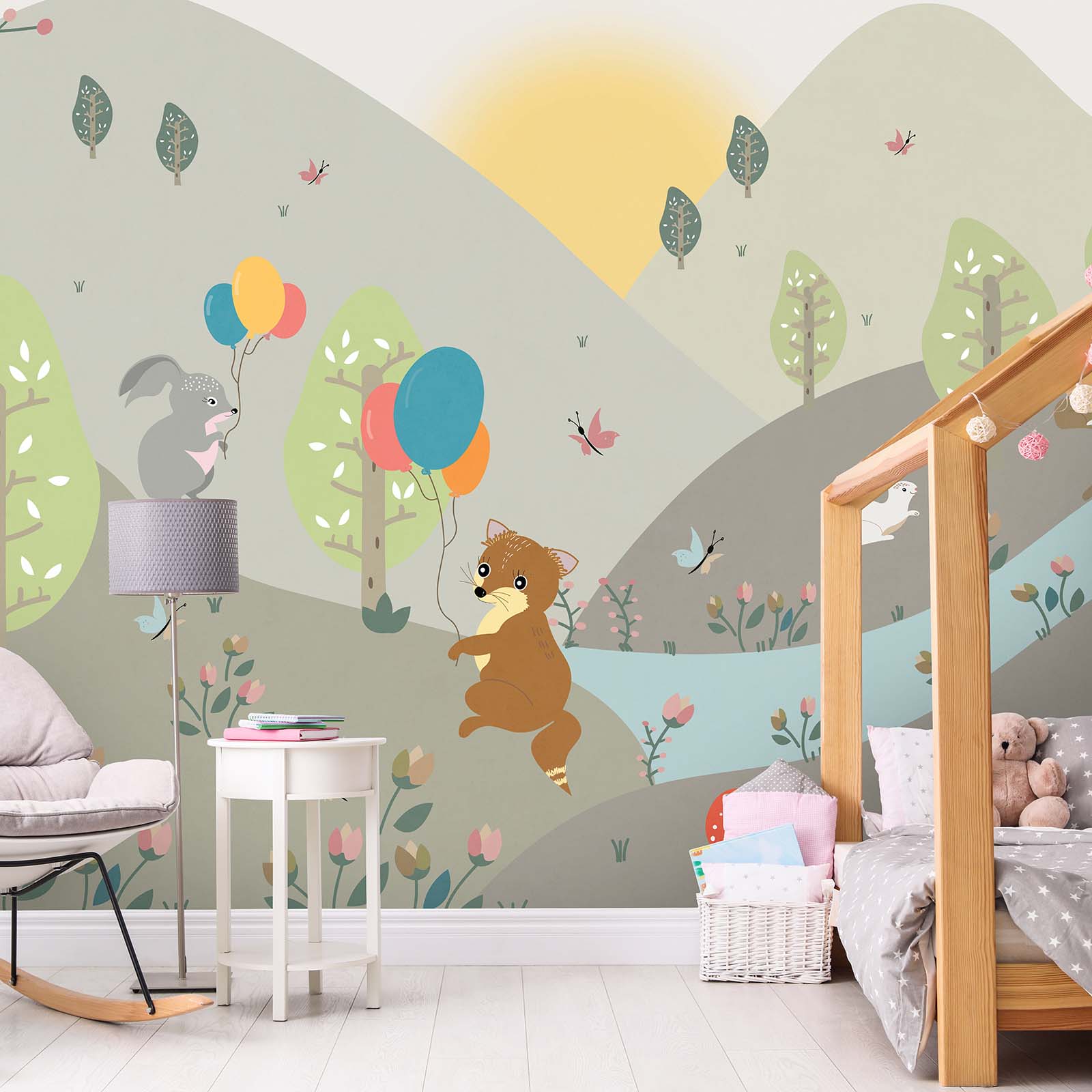 Carta da parati Baloo | Wallpaper Coverdesign | Interior design